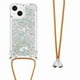 thumbnail image 3 of Funda FOXDOCK para iPhone 15 Plus con Cuerda Ajustable, Brillo Líquido, Protección Antigolpes y Lente – Ideal para Regalo, 3 of 6