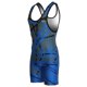 thumbnail image 1 of Leotardo Matman The Tilt para Hombre – Singlet de Lucha Negro/Royal, 1 of 4