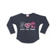 thumbnail image 5 of Pijama Niña Estampado Peace Love Dance gris oscuro 8, 5 of 7