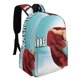 thumbnail image 2 of Nacho Libre-theme Backpack, Campus style schoolbag Bookbag with Adjustable Shoulder Straps And Large Zip Compartment, Unisex Travel Bags.42x30x15cm, 2 of 6