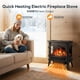thumbnail image 2 of Estufa eléctrica para chimenea ZAFRO 1500W, diseño retro, 5100 BTU, 2 of 7