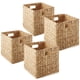 thumbnail image 1 of Canastos de almacenamiento Casafield 27x27x27 cm de jacinto de agua, juego de 4, 1 of 7
