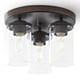 thumbnail image 1 of Lámpara Techo Better Homes Gardens 3 Luces LED Nogal, 1 of 3