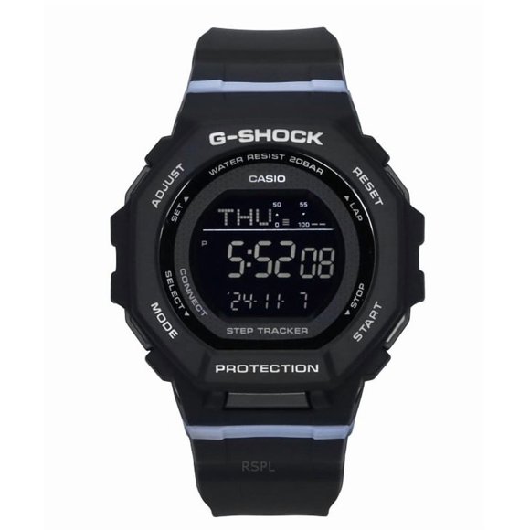 Reloj Digital G squad Correa De Resina Bio based Negro Mujer