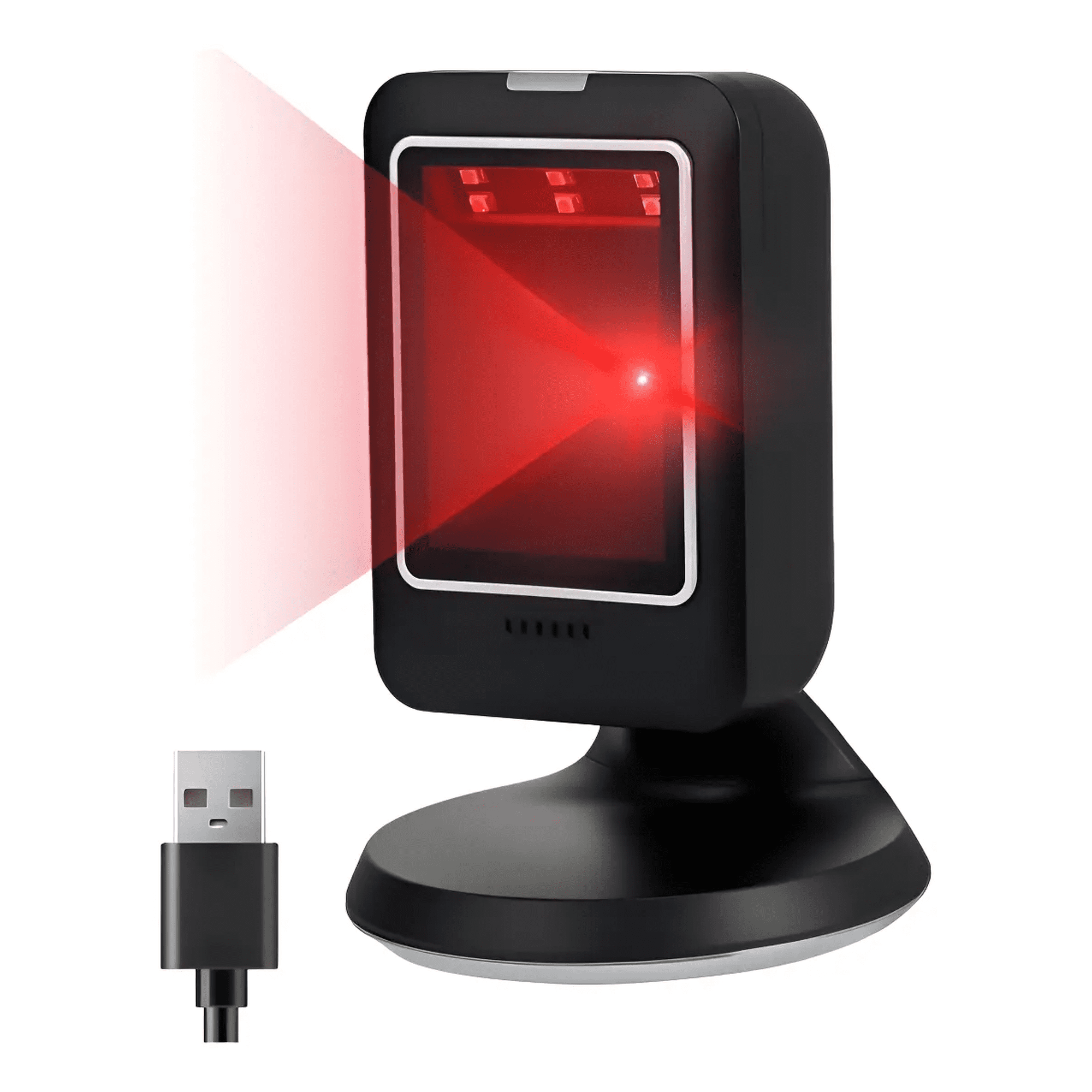 Omnidireccional Lector De Código Belug De Barras Con Usb Negro