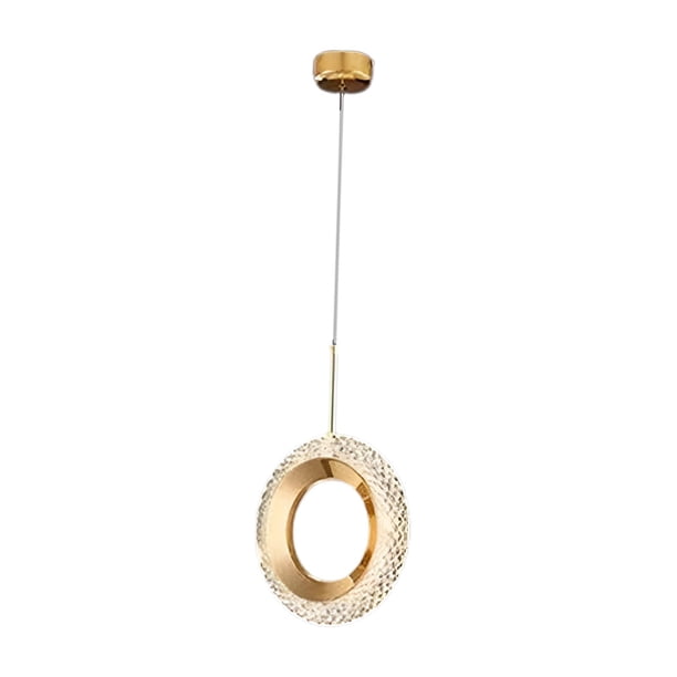 Lámpara colgante tipo araña, lámpara colgante LED, longitud del cable ajustable, iluminación moderna, lámpara colgante para cafetería, lámpara pequeña Redondo cálido
