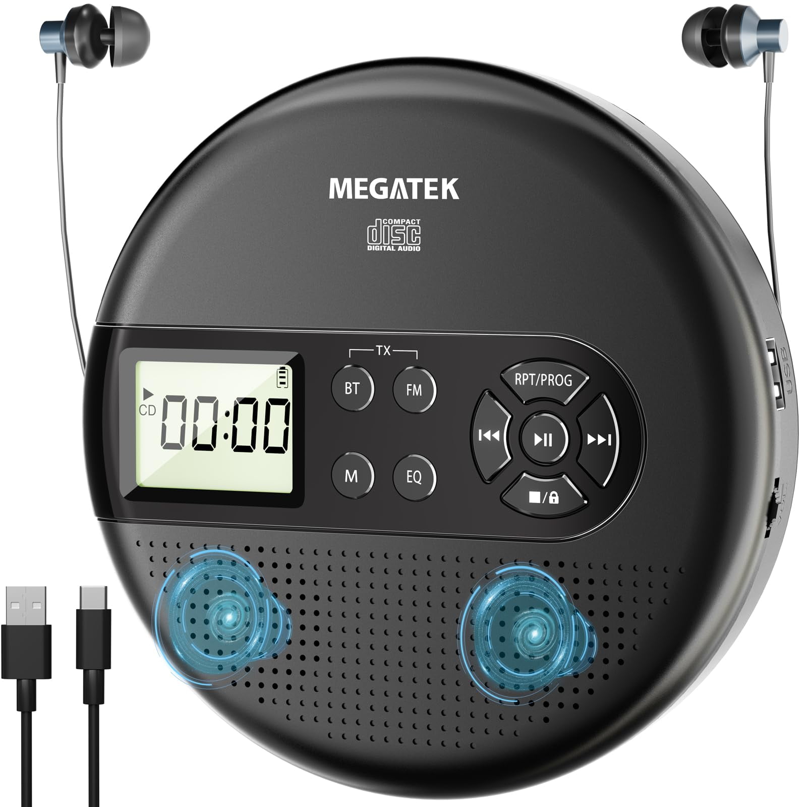 Reproductor De Cd Megatek Cp27br