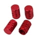 thumbnail image 1 of 4 Llantas De Rueda De Aluminio, Tapas De Válvula De Aire De Vástago, Cubierta De Neumático, Coche, Camión, Rojo, 1 of 2