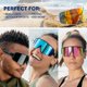 thumbnail image 3 of Blenders Eyewear Eclipse X2 – Gafas de Sol Polarizadas – Lentes Envolventes – Protección UV 100% – Para Hombres y Mujeres – Breaker Point, 3 of 9