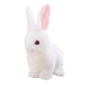 thumbnail image 4 of Conejo De Peluche Conejo De Vacaciones De Pascua Con Orejas Largas Para Niños Pequeños Regalo De Pascua Blanco 32 Cm, 4 of 5