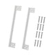 thumbnail image 1 of 2 Placas Protectoras De Pestillo De Puerta En Forma De L Para Puerta De Metal, Puerta De Madera, Lugar De Trabajo, 7 Pulgadas, 1 of 5