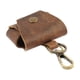 thumbnail image 3 of Funda para AirPods CestAntiQ de Cuero Genuino con Llavero Marrón, 3 of 9