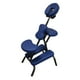 thumbnail image 2 of Pack 2 Silla De Masajes Plegable Premium Azul + Bolso, 2 of 2