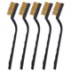 thumbnail image 5 of Cepillos de alambre Topspeeder 13 cm Pack de 10 con mango curvo, 5 of 7