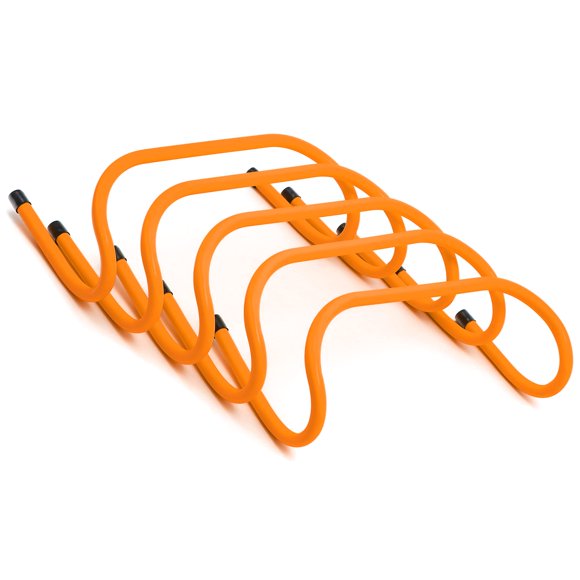 Vallas de entrenamiento Trademark Innovations 15 cm Naranja - Pack de 5