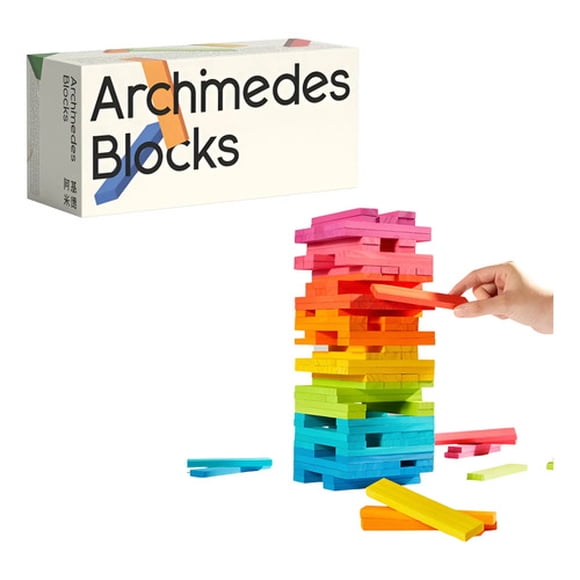 Juguete 300 Bloques De Construcción Color Arquímides Mideer