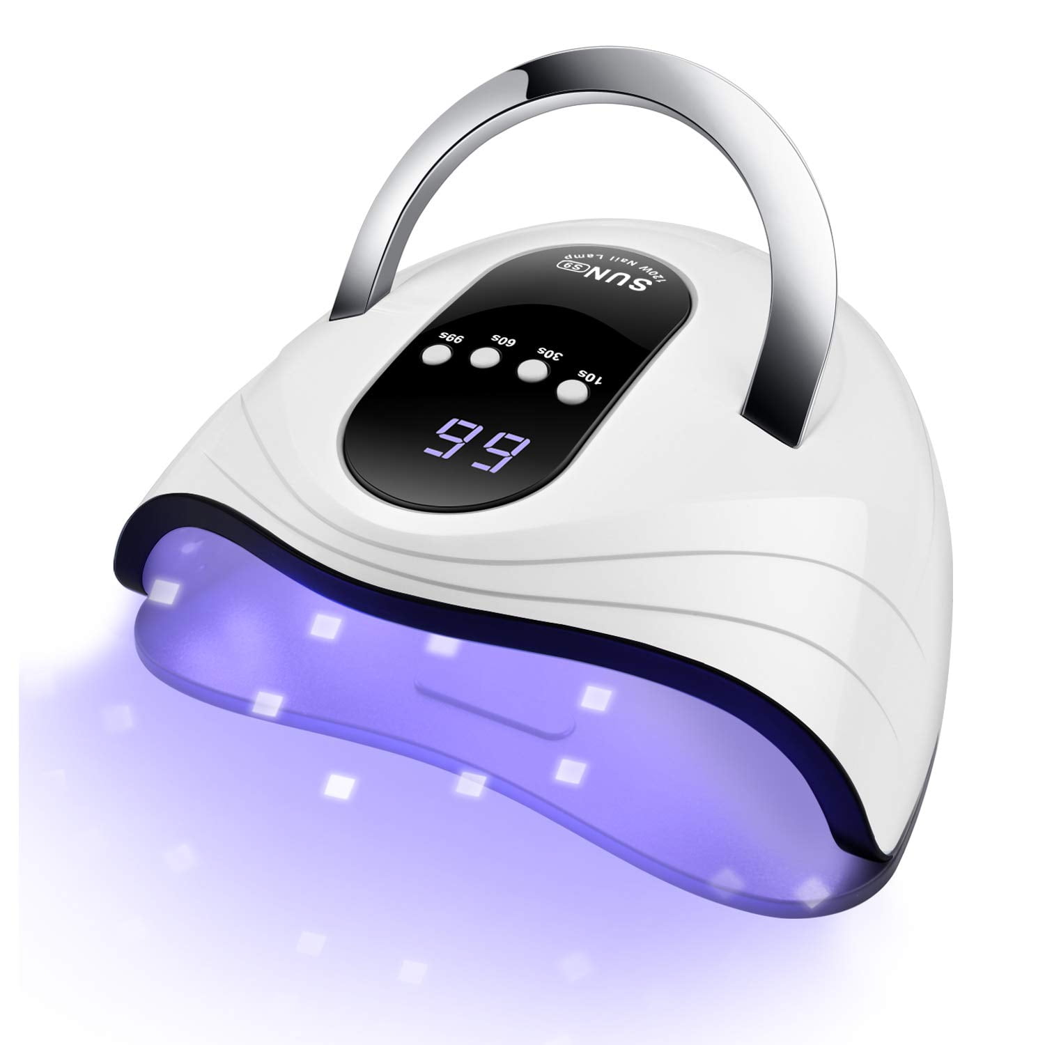 Lámpara De Uñas Uv De Gel Sunrich, 120 W, Luz Led Para Uñas, De Secado Rápido
