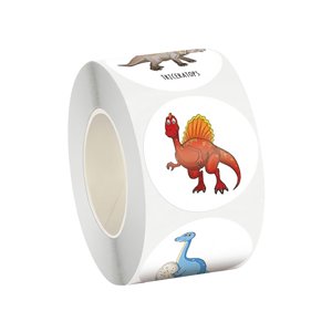 Magideal - 500 Pegatinas Para Niños, Etiquetas Adhesivas Escolares, Pegatinas Decorativas Para Cajas, Suministros De Etiquetas Decorativas Para Cajas De , 3,8 Cm 38 Cm