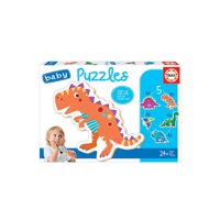 Educa Borras - Puzzle Infantil 3 A 5 Piezas Dinosaurios Educa - Ps
