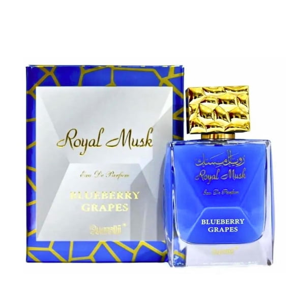 Perfume Surrati Royal Musk Blueberry Grapes EDP 100 ml para hombre y mujer