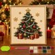 thumbnail image 1 of Pintura de diamantes MioSeteoor 20x20 cm Árbol de Navidad, 1 of 6