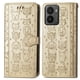 thumbnail image 2 of Funda Cartera FOXDOCK para HMD Fusion , Flip PU con Relieve de Gatos y Perros, Tarjetero y Soporte, 2 of 6