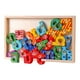 thumbnail image 3 of Tablero De Rompecabezas De Madera, Rompecabezas Montessori Para Niños, Niños Y Niñas, Letras Minúsculas, 3 of 4