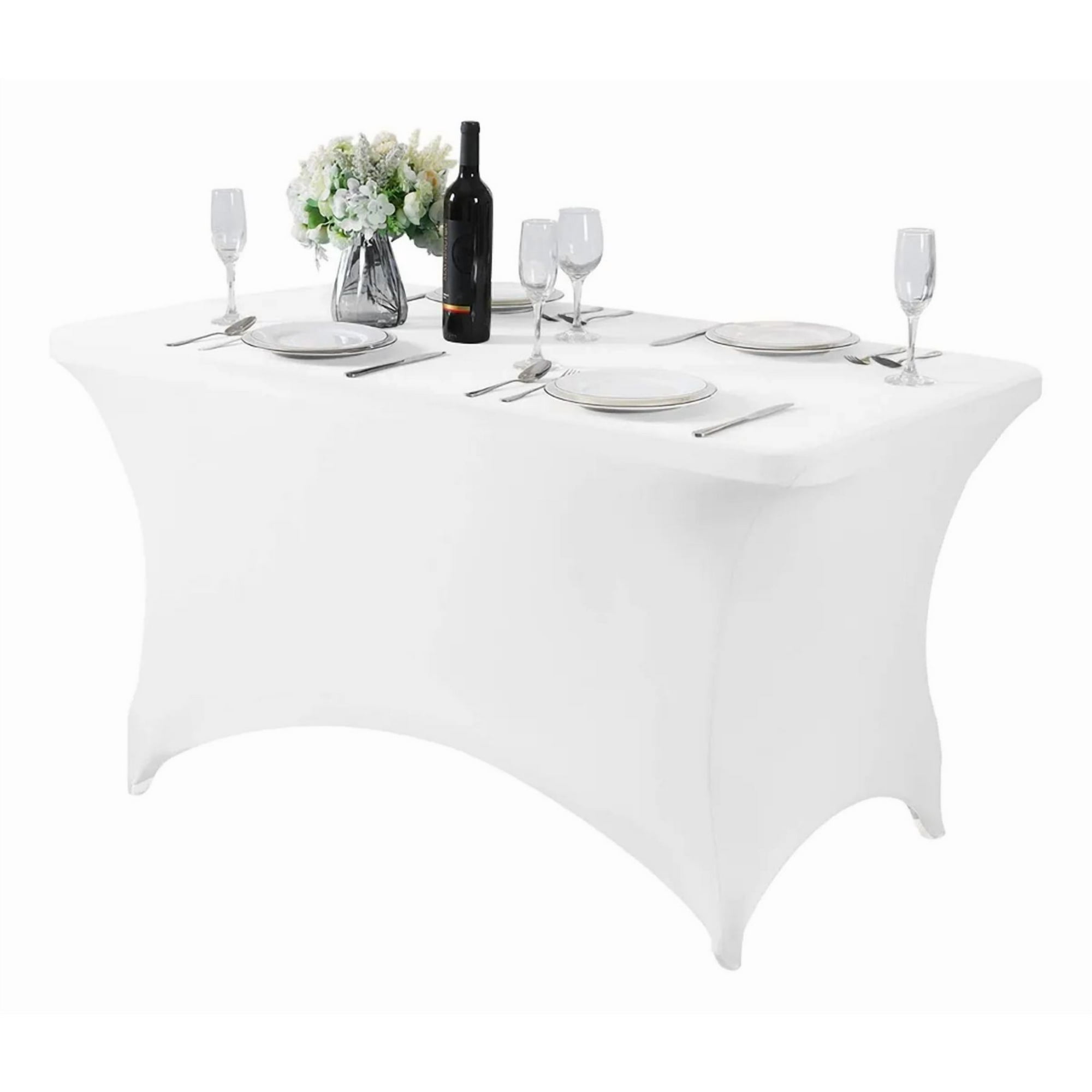 Genérico - Funda Mantel Spandex Mesa Evento 180x77x74