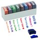 thumbnail image 1 of Sellos para docentes 4E's Novelty - Pack de 8 multicolores, 1 of 8