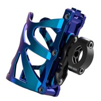 Ioensy - Portavasos Para Motocicleta, Soporte Para Vaso, Apto Para Manillar De Bicicleta, Motocicleta, Azul