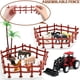 thumbnail image 4 of Set de juego WODMAZ con figuras de animales de granja, 40 unidades, con tractor, 3+, 4 of 7