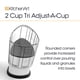 thumbnail image 5 of Juego de Medición Ajustable KitchenArt Cucharilla/Cucharada 2 Tazas, 5 of 7