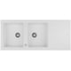 thumbnail image 1 of Lavaplatos Granito Stone 80 2c 1e Tg Blanco, 1 of 2