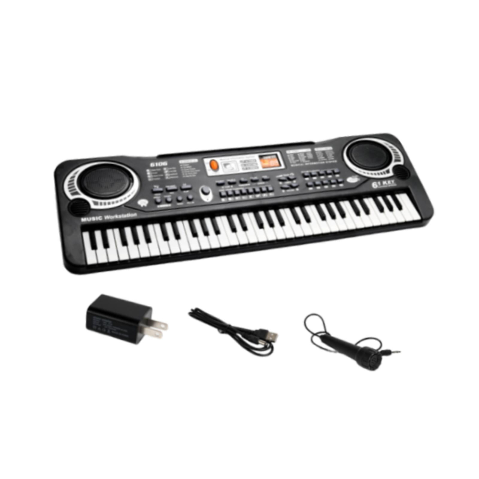 Bothyi - Piano Con Teclado Para Niños De 61 Teclas Para Niños De 3, 4, 5, 6, 7, 8 Y 9 Años De Edad Principiantes