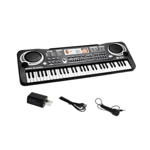 Bothyi - Piano Con Teclado Para Niños De 61 Teclas Para Niños De 3, 4, 5, 6, 7, 8 Y 9 Años De Edad Principiantes