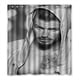 thumbnail image 1 of Cortina de ducha de David Beckham, juego de cortinas de baño con ganchos, tamaño 66 x 72 pulgadas, 1 of 3