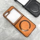 thumbnail image 1 of Magnetic Case Leather Phone Case For Samsung Galaxy Z Flip 5, 1 of 3