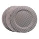 thumbnail image 1 of Pack 4 Plato De Decoracion Hogar Decorativo Diseños 30cm marron, 1 of 4