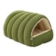 thumbnail image 4 of Cama para Gatos, Cueva, Casa para Mascotas, Extraíble, Lavable, Cálida, Escondite, Nido para Gatos, Cama para Cachorros, Perros Pequeños, Gatos Domést Verde claro, 4 of 5