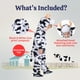 thumbnail image 2 of Mono de felpa para niños pequeños Costume Dress Up America Cow, 2 of 6
