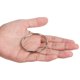 thumbnail image 3 of Aros para llaves Newflager 51 mm Acero plateado - Pack de 10, 3 of 6