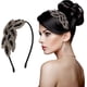 thumbnail image 2 of Diademas de los años 20 para mujer, diadema de cristal con diamantes de imitación, accesorio vintage para el cabello de los años 20 para niñas (negro y dorado), 2 of 7