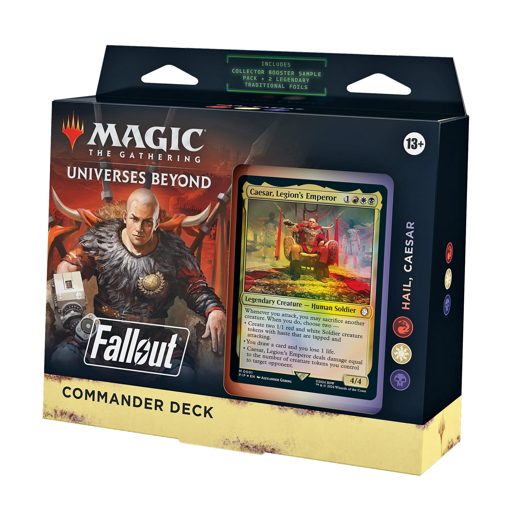 Commander Deck Magic The Gathering Fallout Hail, César