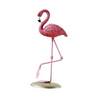 Magideal - Estatua De Flamenco, Adorno Creativo Rosa, Artesanía Hecha A Mano, Decoración Artística De Mesa, Figuritas De Resina Para Dormitorio, Cafetería, Bar, Pie De Elevación