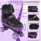 thumbnail image 3 of Patines en línea ajustables HXWY para niños, 4 tallas, para niños y niñas, 3 of 7