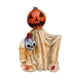 thumbnail image 3 of Capa De Cabeza De Calabaza Con Forma De Mago, Bonita Decoración De Halloween Para Recuerdo De Fiesta, Hogar, Coche, Color Amarillo, 3 of 3