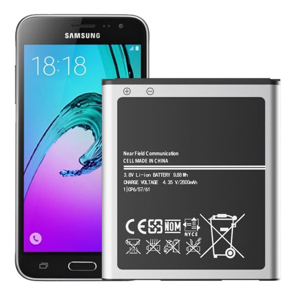 Batería de repuesto Soseieiu Galaxy J3 2600 mAh EB-BG530BBC