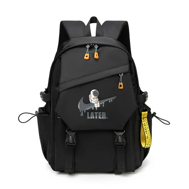 2024 Astronaut Printed Orthopedic Men Laptops Backpack Teenages Schoolbag Primary Waterproof Backpacks Nylon Kids School Bags