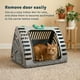 thumbnail image 5 of Transportín para Gatos SportPet Designs X‑Large 59 cm Gris Plegable, 5 of 9
