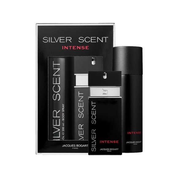 JACQUES BOGART SILVER SCENT INTENSE 100ML SET 2PCS